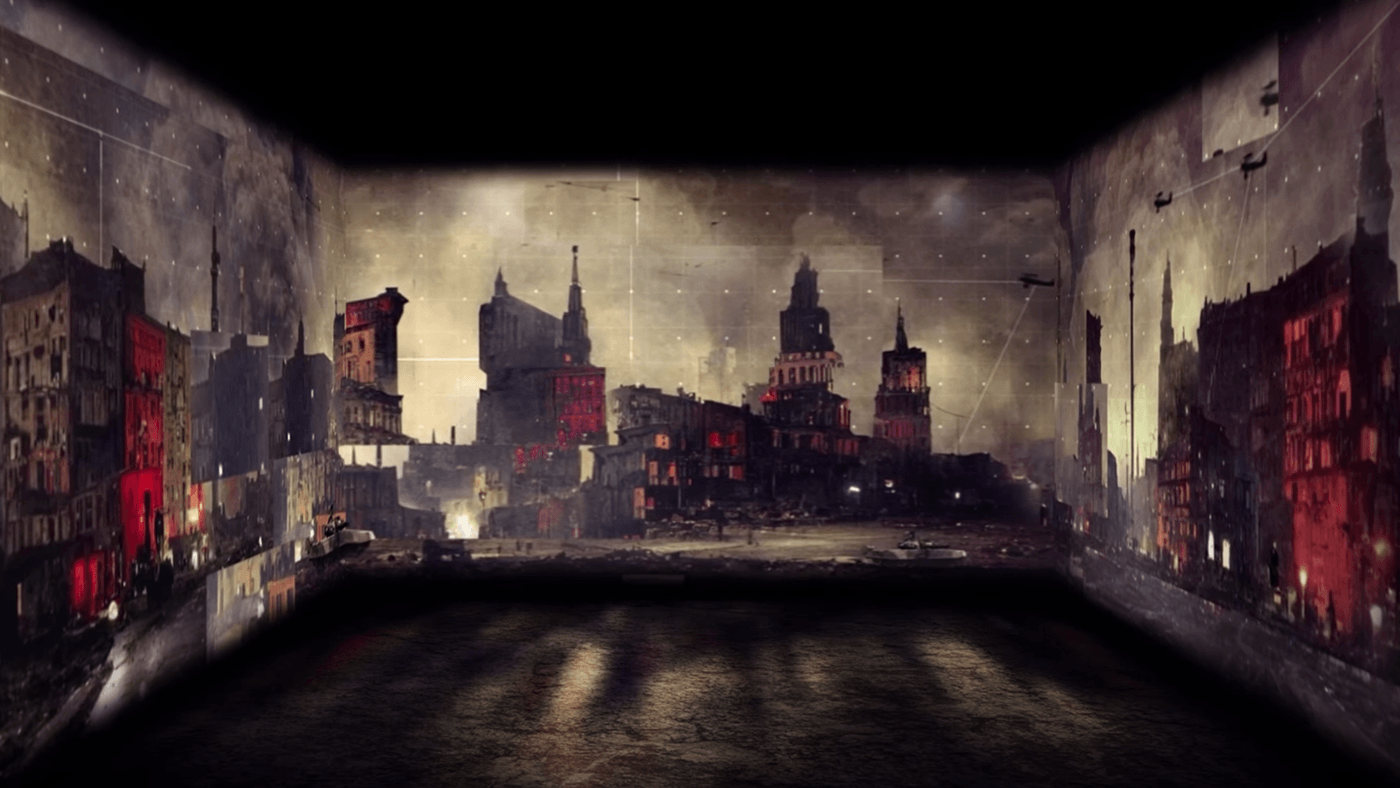 Выставка "Эхо героев" в МГУ — интерьер, фото 6