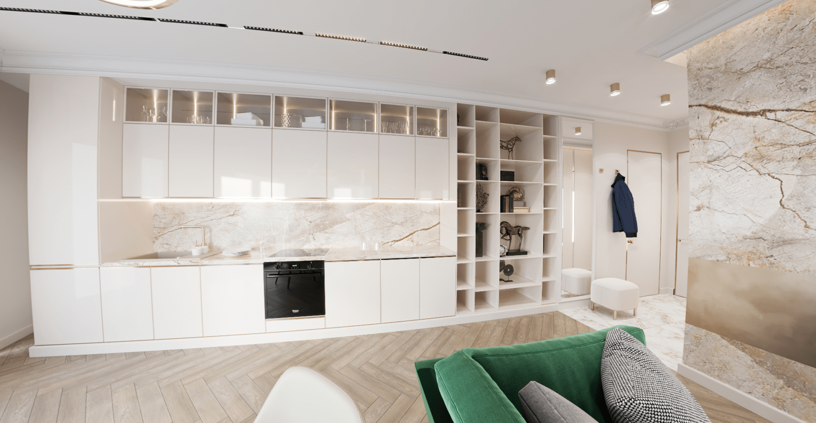 Виртуальный тур по двухкомнатной квартире