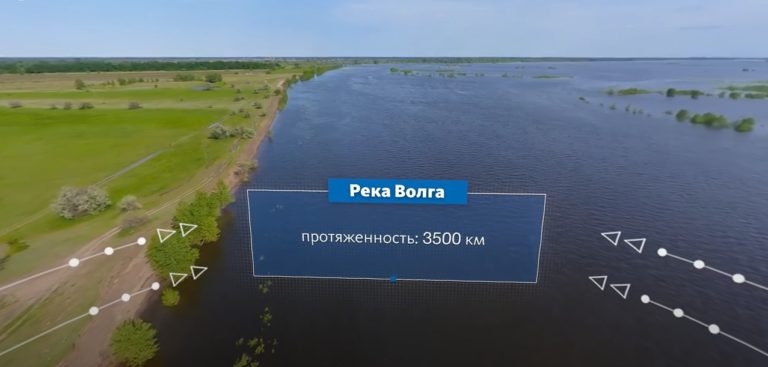 Видеоэкскурсия в формате 360 по реке волге