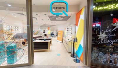 Виртуальный тур по магазину Q-Store в ТЦ “Охотный ряд” 3D Model