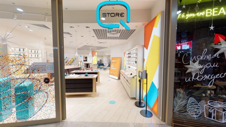 Виртуальный тур по магазину Q-Store в ТЦ «Охотный ряд»