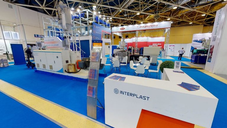 Виртуальный тур Matterport по стенду Interplast