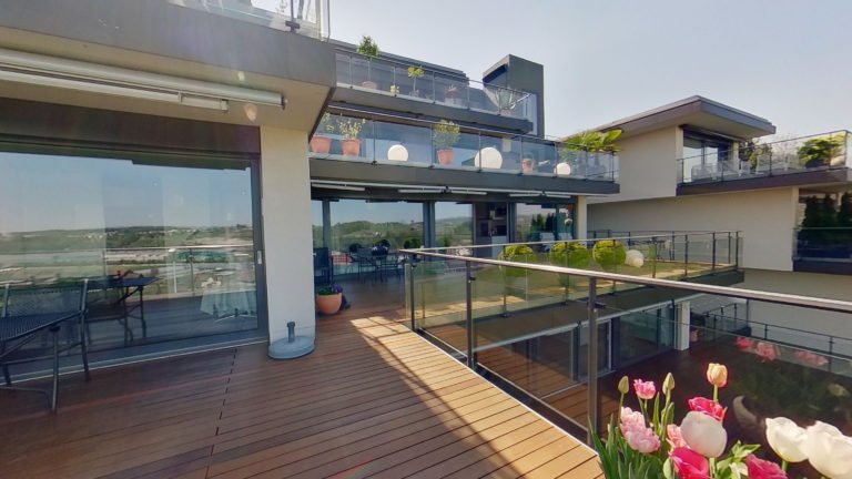 Moderne 4.5-Zi. Terrassenwohnung mit Aussicht und viel Platz in der Stadt Luzern