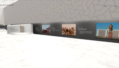 VR интерактивный музей Шарафа Рашидова 3D Model
