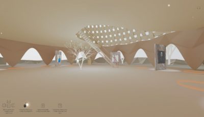 VR выставка «The Next Gallery» 3D Model