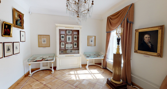 Современный виртуальный тур по музею Пушкина