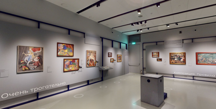 Matterport тур по выставке в Москве