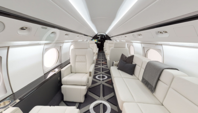 Виртуальный тур по частному самолету Gulfstream IV