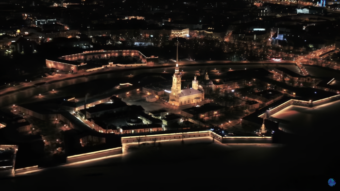 Аэросъёмка в Петербурге