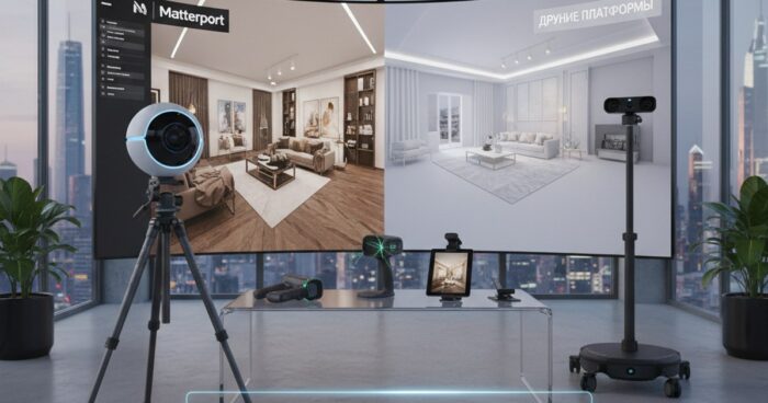 Matterport сравнение платформы 2026 — 360space.ru